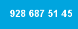 928 687 51 45